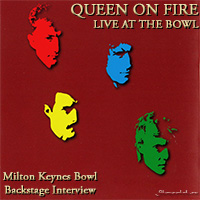 Queen on fire, Milton Keynes Bowl, backstage interview, thumb